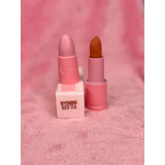 New! Wyoming Iced Tea Jeffree Star Velvet Trap Lipstick NIB NWT Rare Retired - Picture 7 of 7